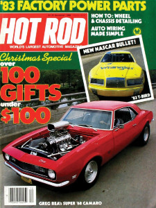 HOT ROD 1982 DEC - EARNHARDT's T'BIRD, CRANK-TURBO